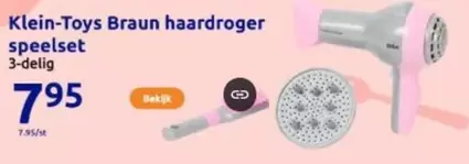Braun -  haardroger speelset