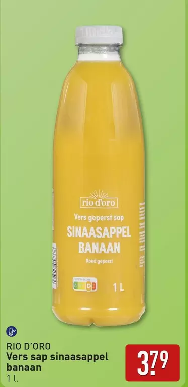 Vers sap sinaasappel banaan