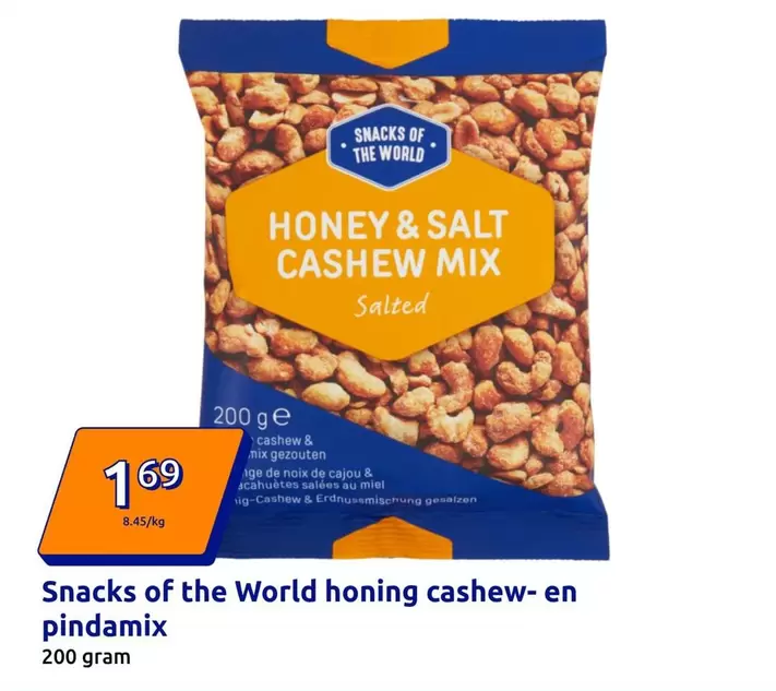 Honey - honing cashew- en pindamix