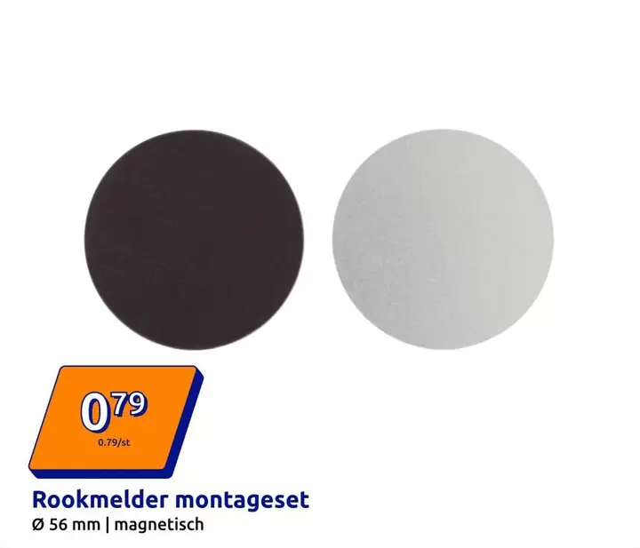 MM - Rookmelder montageset