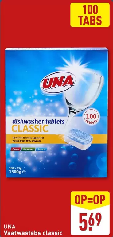 Vaatwastabs classic