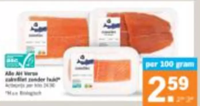 Ah - Alle AH verse zalmfilet zonder huid