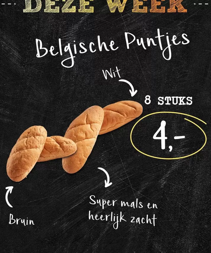 Bruin - Belgische Puntjes