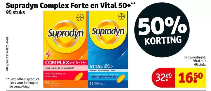 Vital - Complex Forte en  50+