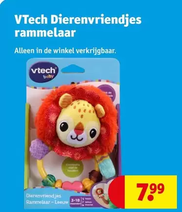 Vtech - Dierenvriendjes rammelaar