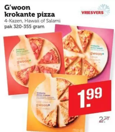 Hawaii - Krokante Pizza