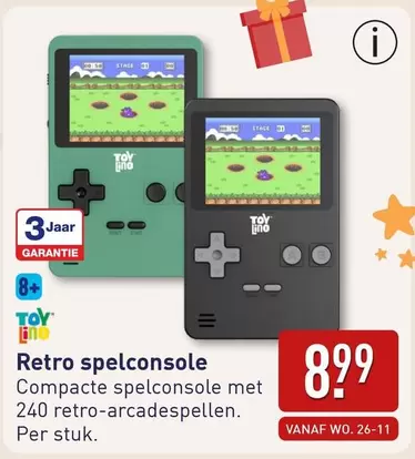 Retro spelconsole
