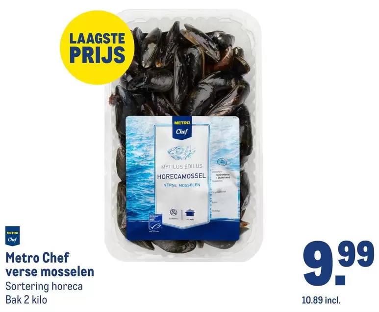 Chef - Verse Mosselen