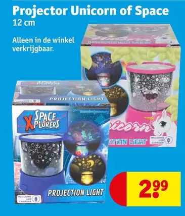 Space - Projector Unicorn of