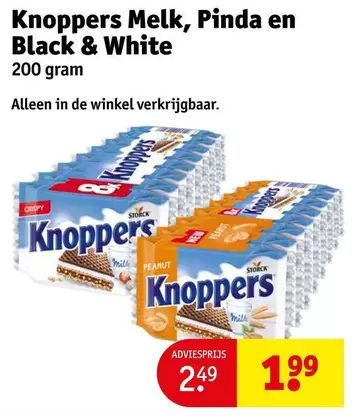 White - Melk, Pinda en Black &