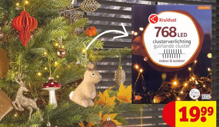 White - 768 LED clusterverlichting guirlande cluster