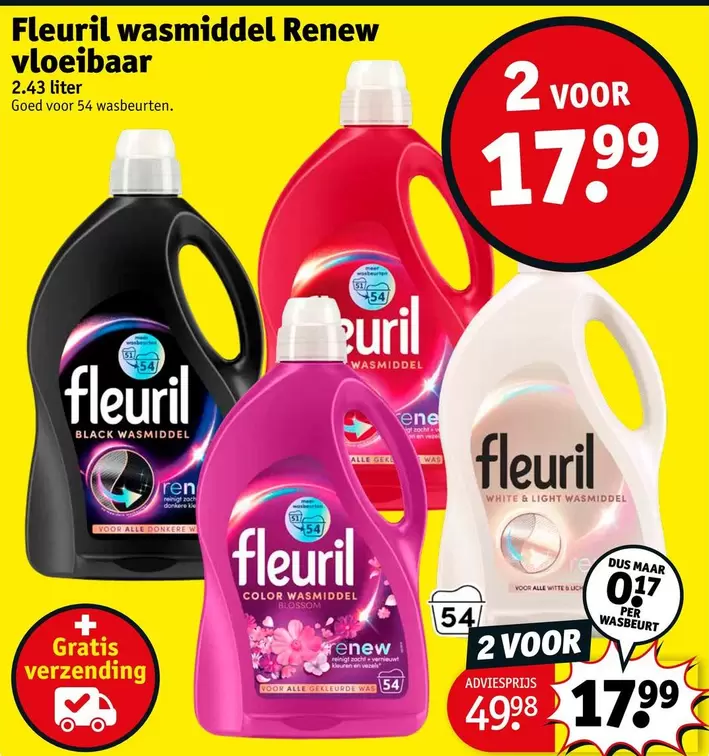 White - wasmiddel Renew vloeibaar