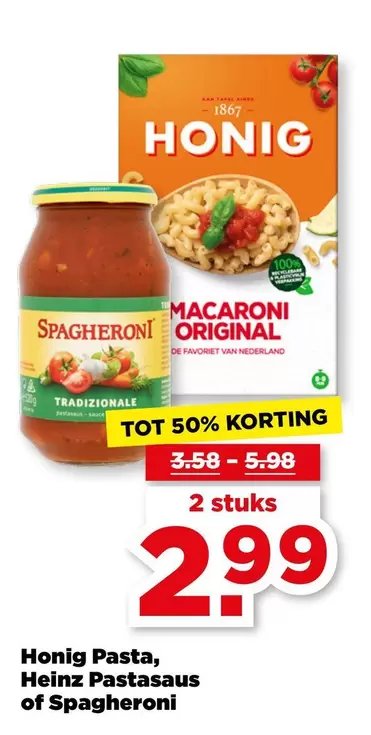 De - Pasta, Pastasaus of Spagheroni