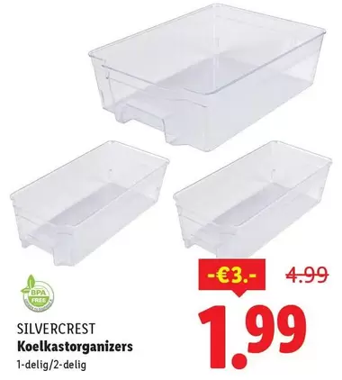 Koelkastorganizers