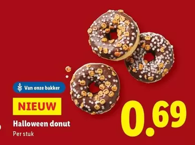 Halloween donut