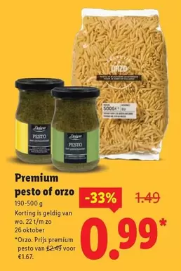 Pesto Of Orzo