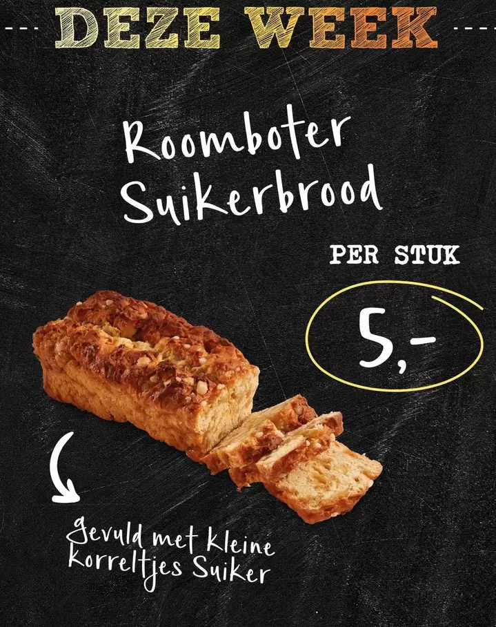 Roomboter Suikerbrood
