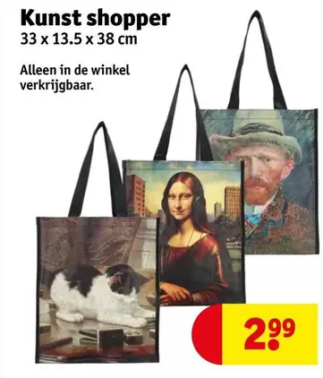 De - Kunst shopper