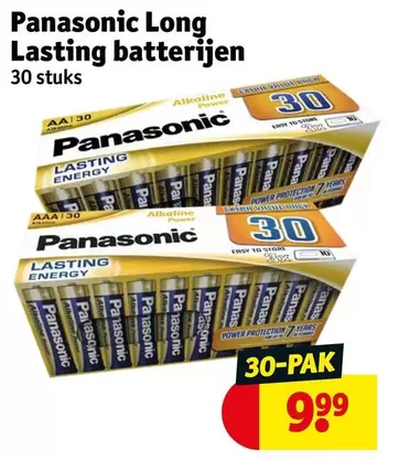 Panasonic - Long Lasting batterijen