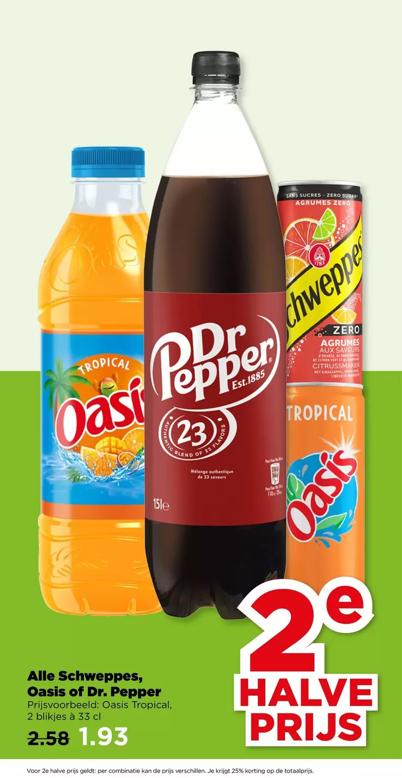 Pepper - Schweppes, Oasis of Dr.