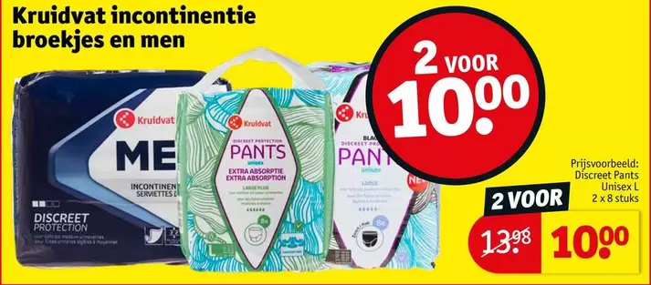 Medium - Incontinentie Broekjes En Men