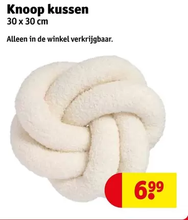 De - Knoop kussen