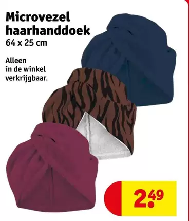 De - Microvezel haarhanddoek