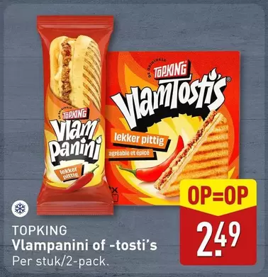 Vlampanini of -tosti's
