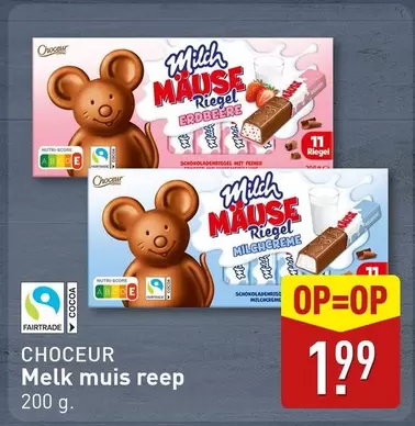 Melk muis reep