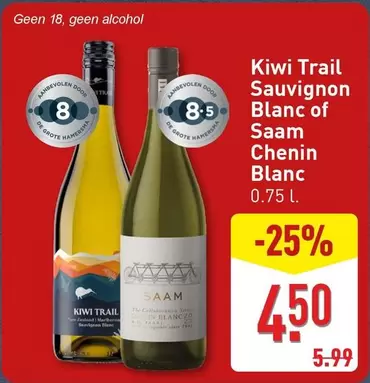 De - Sauvignon Blanc of Saam Chenin Blanc