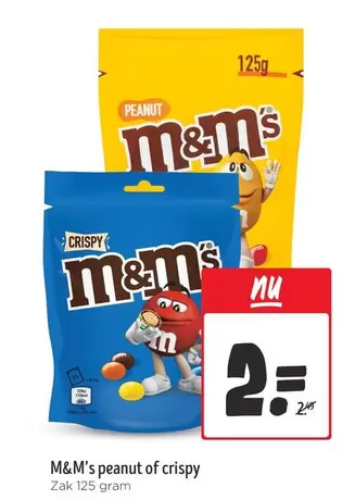 M&M's - Peanut Of Crispy