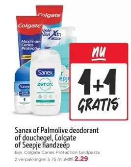 Colgate - deodorant of douchegel, of handzeep