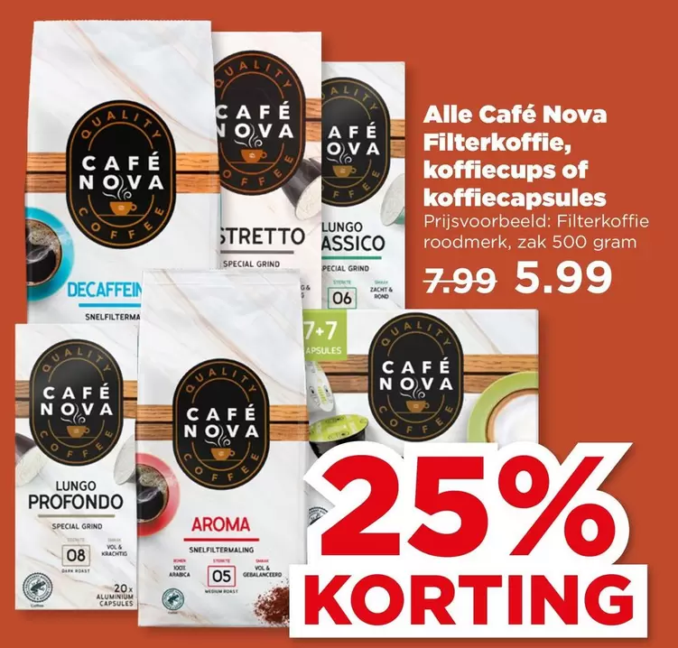 Medium - Filterkoffie, koffiecups of koffiecapsules