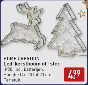 Led-kerstboom of -ster