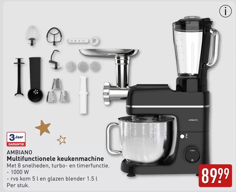 Multifunctionele keukenmachine