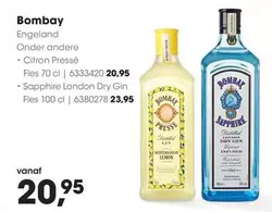 Citron Pressé, Sapphire London Dry Gin