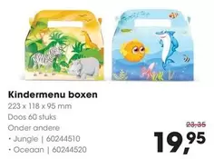 MM - Kindermenu boxen