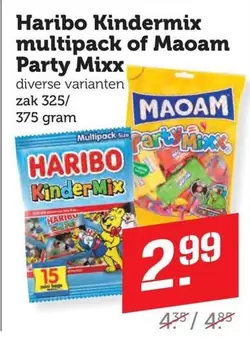 Haribo - Kindermix multipack of Maoam Party Mixx