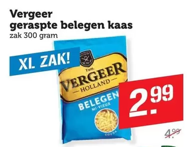 Geraspte Belegen Kaas