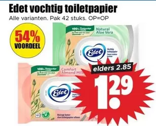 Natural - Vochtig Toiletpapier