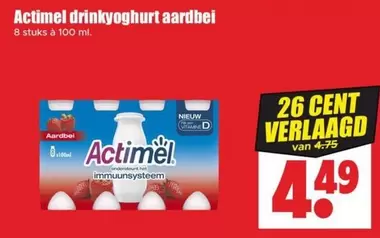Drinkyoghurt Aardbei