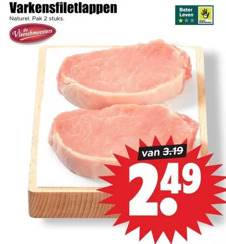 Varkensfiletlappen