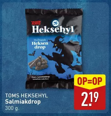Toms - Heksehyl Salmiakdrop