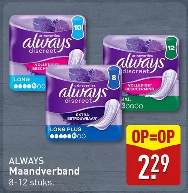 Always - Maandverband