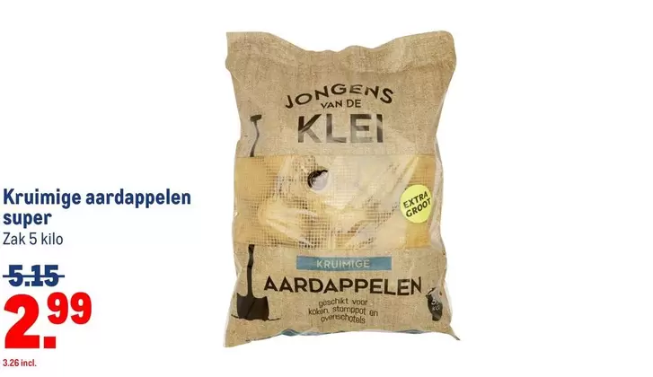 extra - Kruimige aardappelen