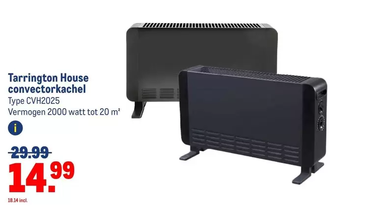 House - convectorkachel Type CVH2025