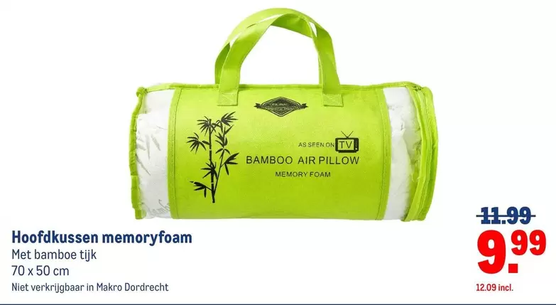 Memory - Hoofdkussen memoryfoam