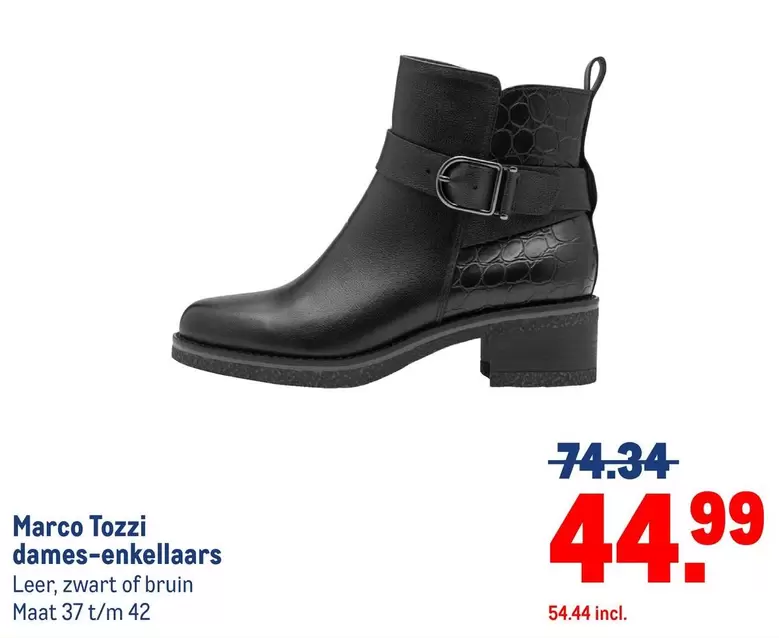 Bruin - dames-enkellaars