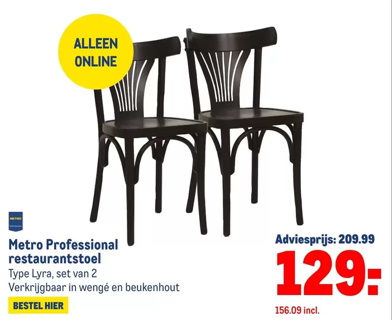 MM - Restaurantstoel