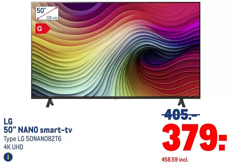 LG - 50" NANO smart-tv